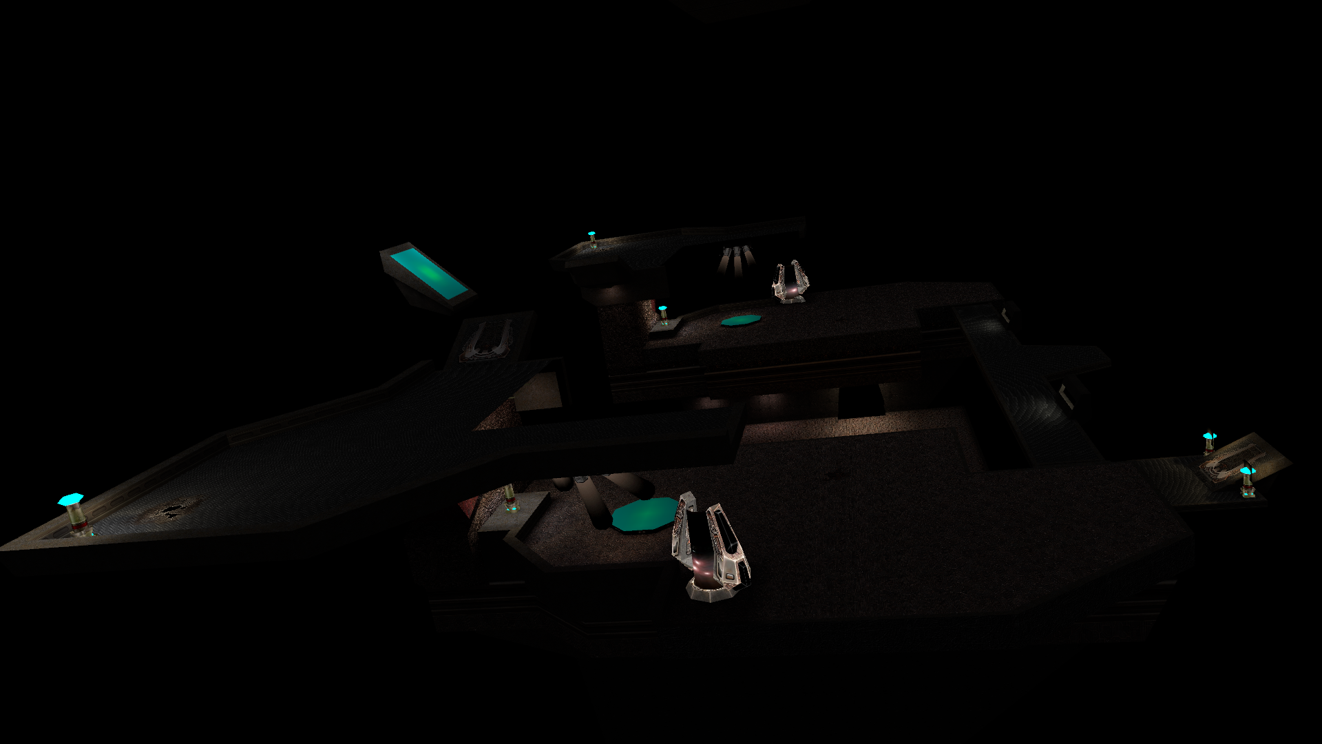Screenshot of Quake 3 map iewer project.