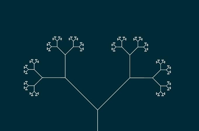 Screenshot of L-System project.