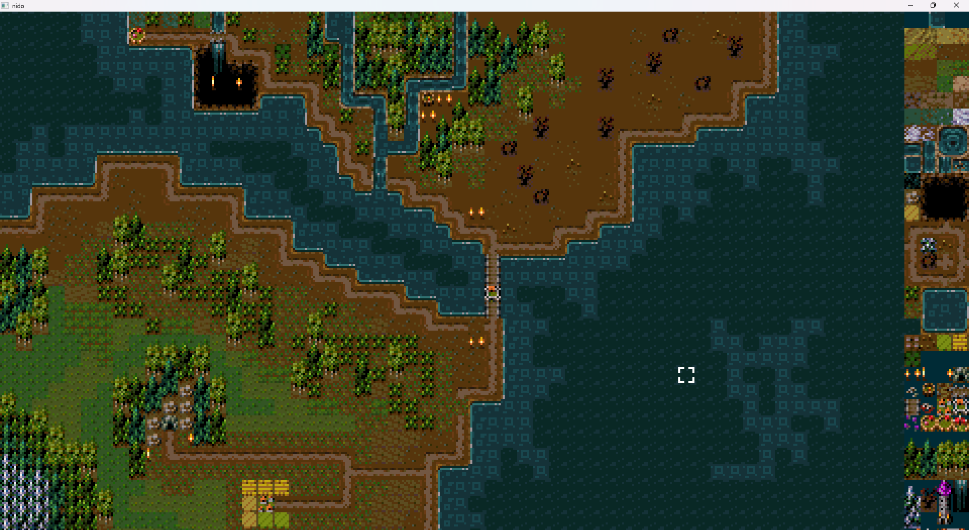 Screenshot of map editor.